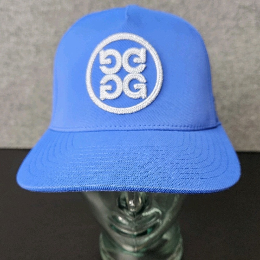 G/fore Snapback Hat Circle G's Blue Lapis Twill Golf One Size Adjustable